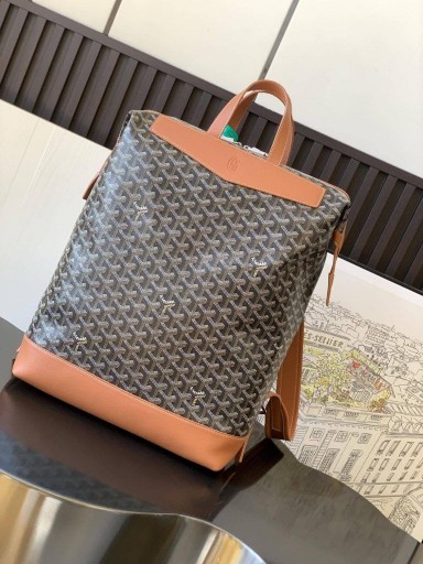 Goyard Cisalpin Reppu Black & Tan