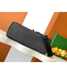 Goyard Capetien MM Messenger-Laukku Jet Musta