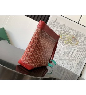Goyard Conti Pouch Red