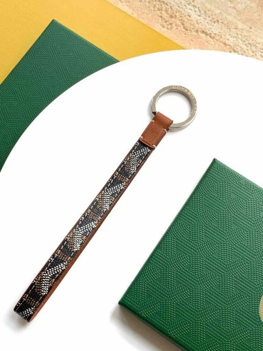 Goyard Sésame Porte-Clés Noir & Feu