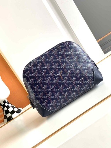Goyard Vendôme Cosmetic Pouch Bleu Marine