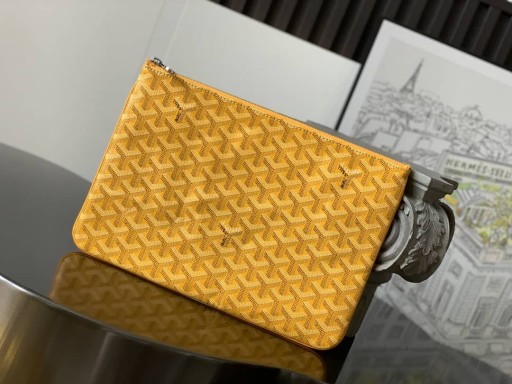 Goyard Sénat MM Pochette Jaune