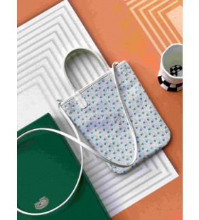 Goyard Poitiers Bag White & Blue