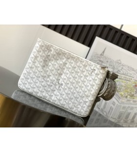 Goyard Sénat MM Sachet Blanc