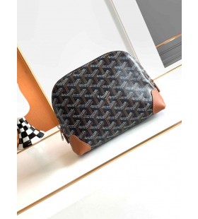 Goyard Vendôme Cosmetic Pouch Noir & Feu