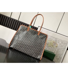 Goyard Hardy PM Bag Black & Tan