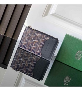 Goyard Bourbon Zippée Titulaire De La Carte Bleu Marine
