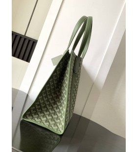 Goyard Villette Jacquard MM Sac Fourre-tout Vert