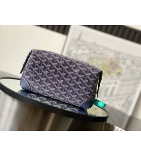 Goyard Bowling 25 Sac De Toilette Bleu Marine