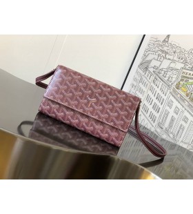 Goyard Varenne Continental Wallet Bourgogne