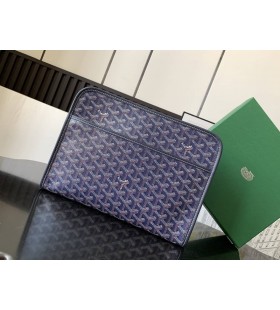 Goyard Jouvence GM Sac de Toilette Bleu Marine