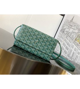 Goyard Varenne Continental Portefeuille Vert