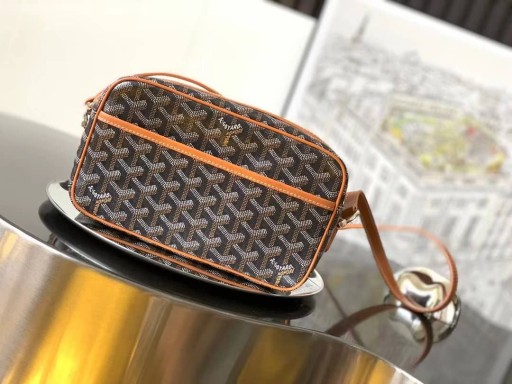 Goyard Cap-Vert PM Bag Black & Tan