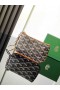 Goyard Senat Nano-Schlüssel-Beutel Schwarz