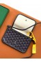 Goyard Plumet Pocket Wallet Heart Navy Blue