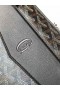 Goyard Cisalpin Dokument Tasche, Schwarz