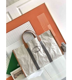 Goyardine Reversible Mediterranee Bag Black & Tan