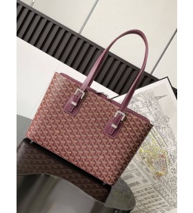 Goyard Marie Galante Bag Burgundy