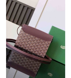 Goyard Chypre Wallet-Pouch-Burgundy