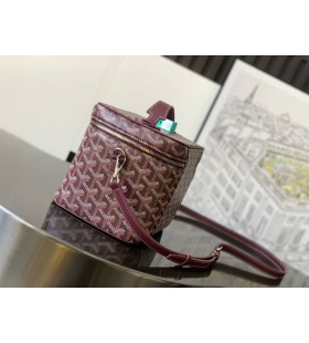 Goyard Muse Vanity Case Burgundy
