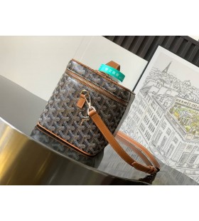 Goyard Muse Vanity Case Black & Tan