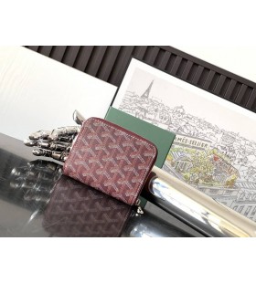 Goyard Matignon Mini Brieftasche Burgund