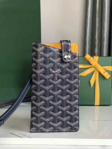 Goyard Παρισιού GM Περίπτωση Ναυτικό Μπλε