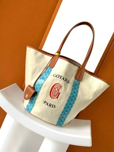 Goyard Belharra Τσάντα Limited Edition Τυρκουάζ & Μαύρισμα