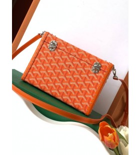 Goyard Κασέτα Κορμών Τσάντα Πορτοκαλί