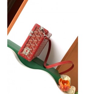 Goyard Κασέτα Κορμών Τσάντα Κόκκινη