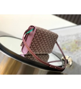 Goyard Monte-Carlo PM Clutch Βουργουνδίας