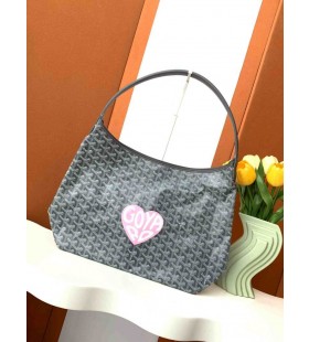 Goyard Bohème Hobo Τσάντα Μεγάλη Καρδιά Γκρι