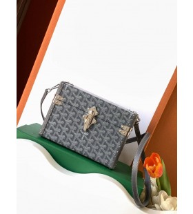 Goyard Κασέτα Κορμών Τσάντα Γκρι