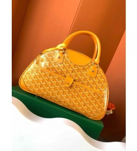 Goyard Αγία Ιωάννα MM Bowler Κίτρινο